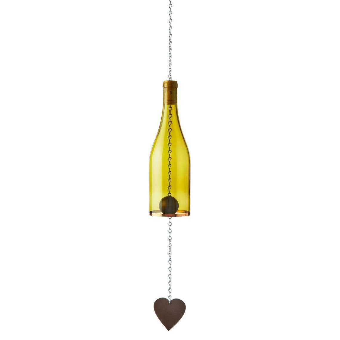 Wine Bottle Wind Chimes