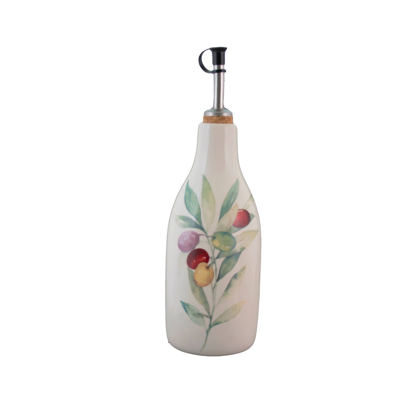 Oil & Vinegar Cruet - Olive Wreath
