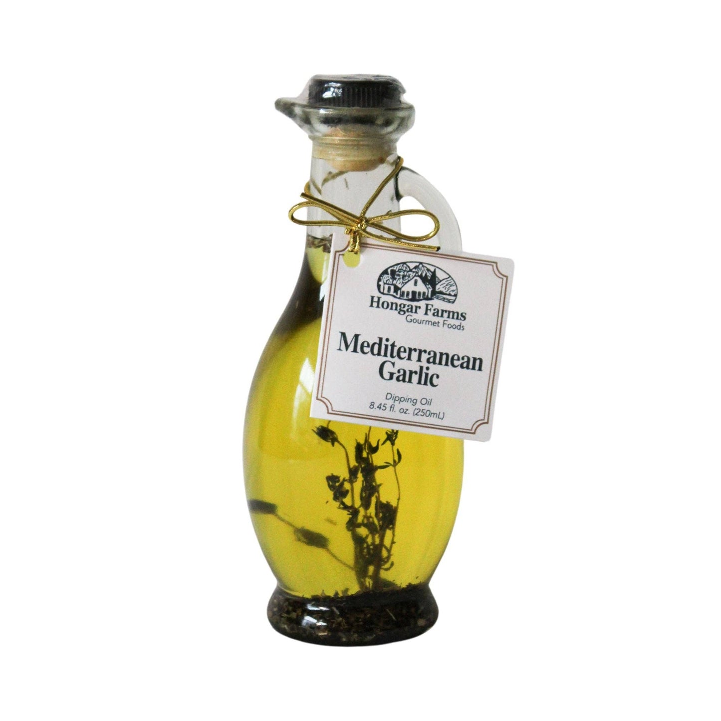 Mediterranean Garlic Infused EVOO Blend, Cruet (250mL)