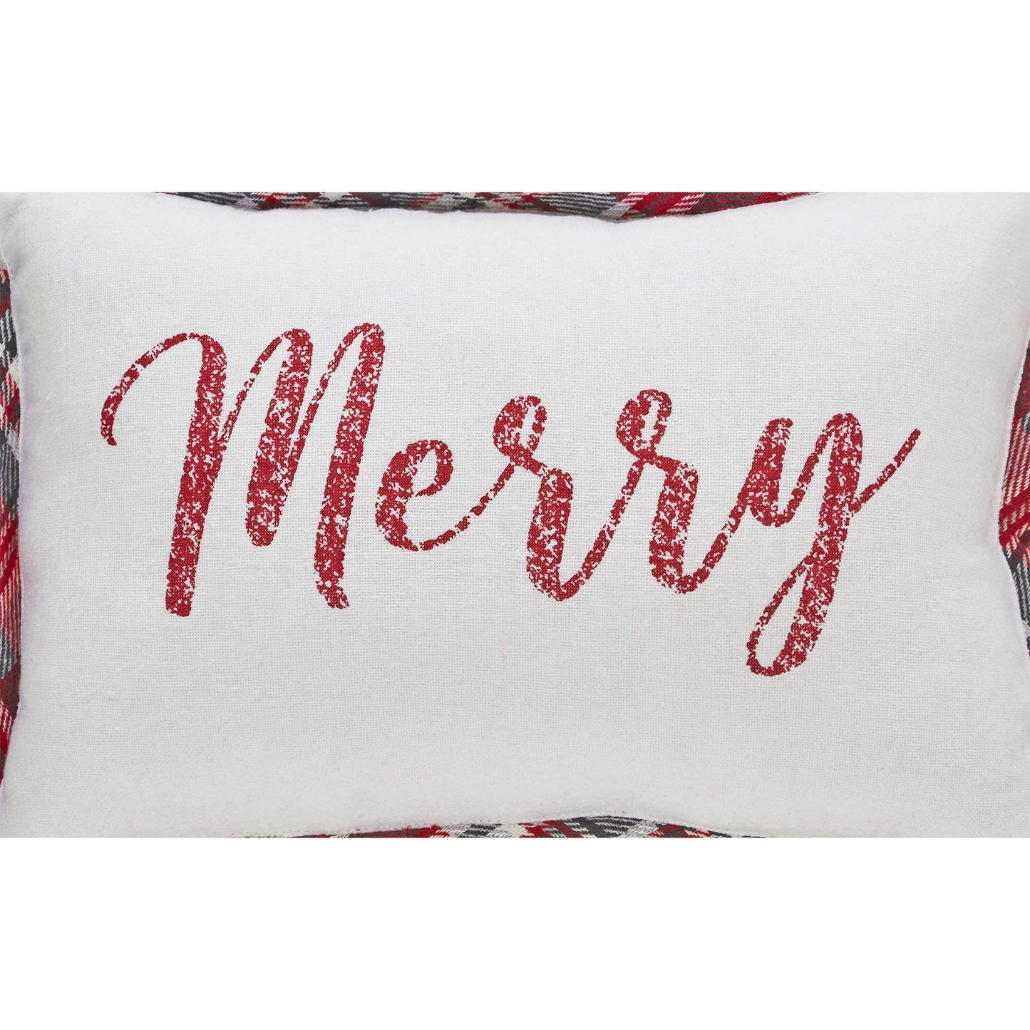 Gregor Plaid Merry Pillow 9.5x14
