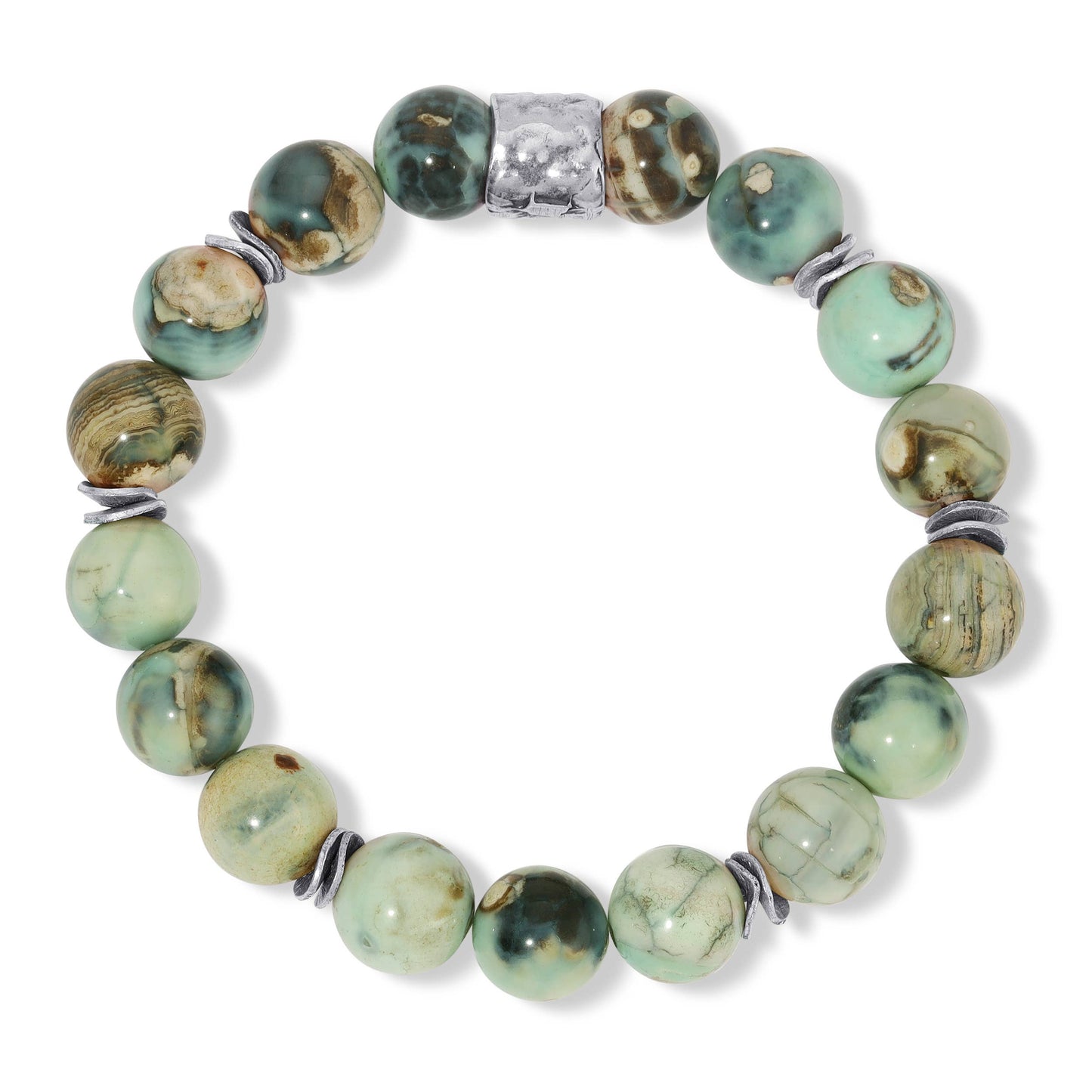 Aqua Terra Jasper - 10mm gemstone Bracelet
