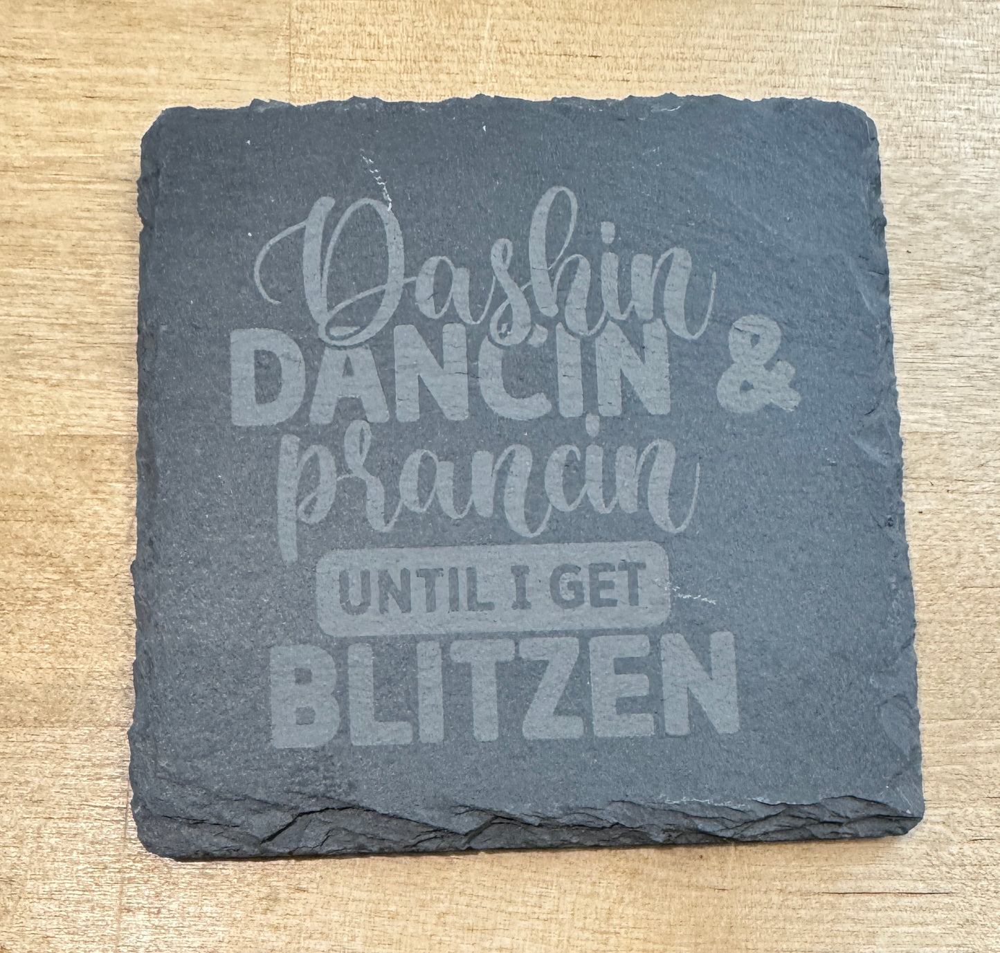 Slate Coaster - Dashin, Dancin