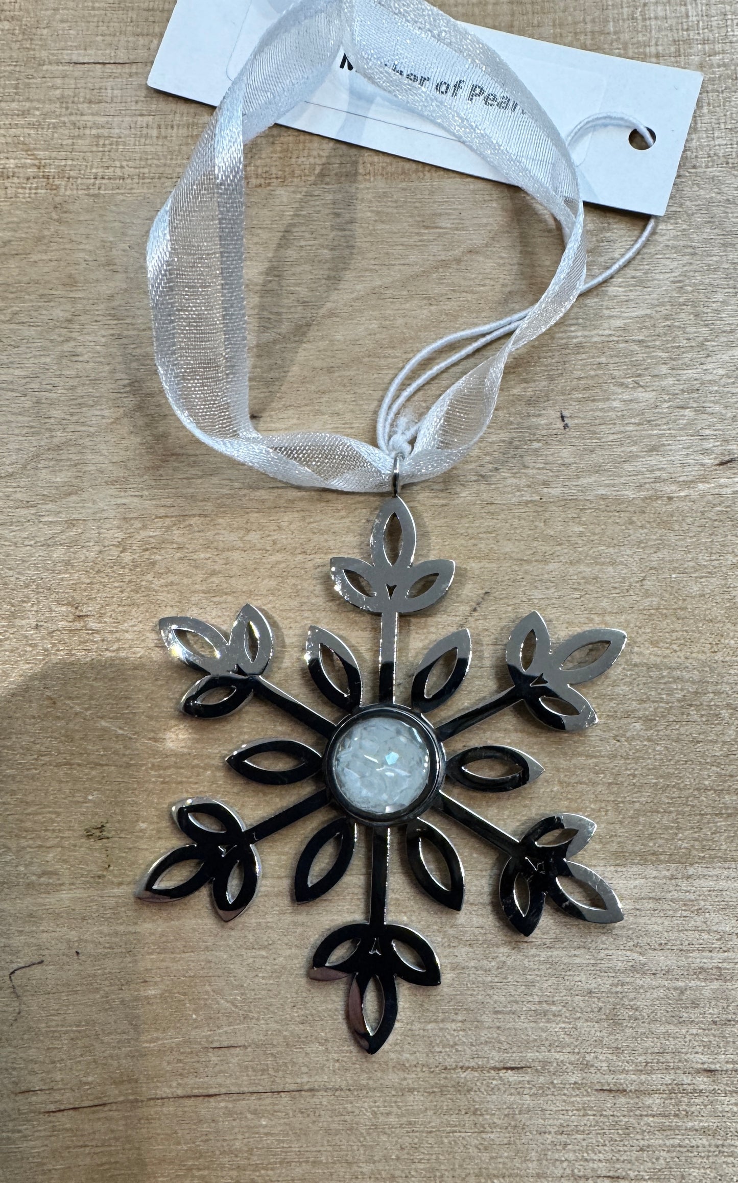 Dune - Snowflake Ornament - MOP