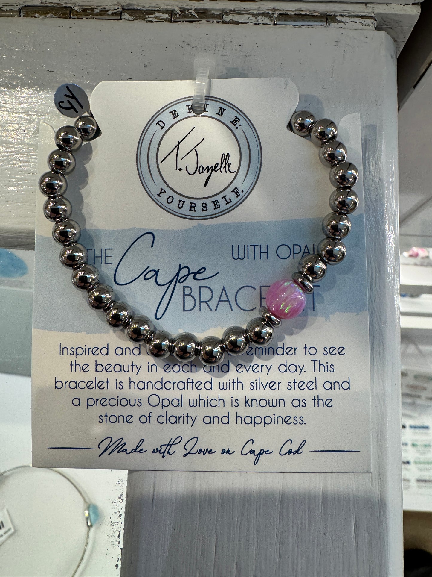 SS 6mm-8mm Pink Opal (TJ58601)