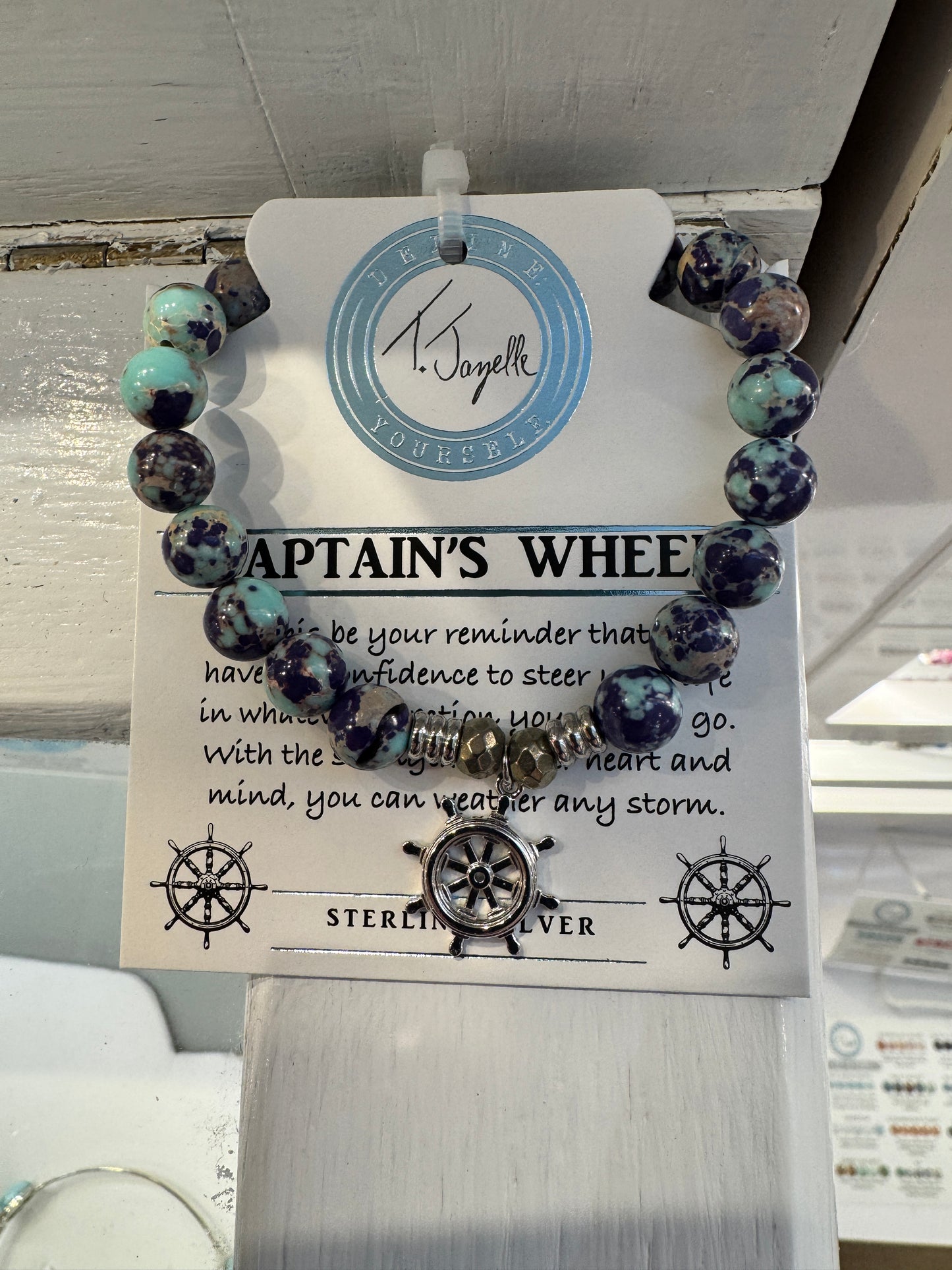 Purple Blue Jasper - Captain's Wheel (TJ242416)