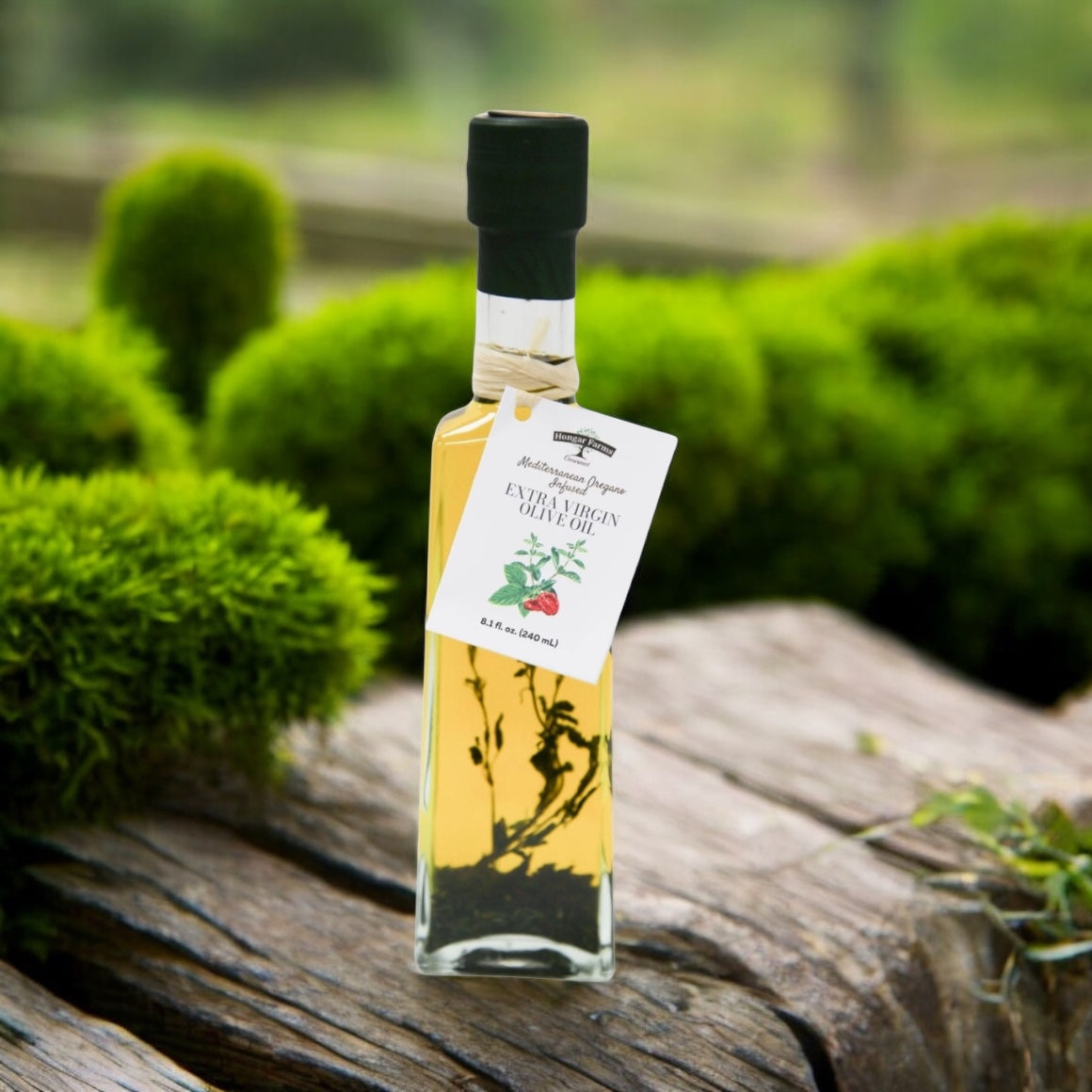 Mediterranean Oregano Infused EV Olive Oil - 8.1oz