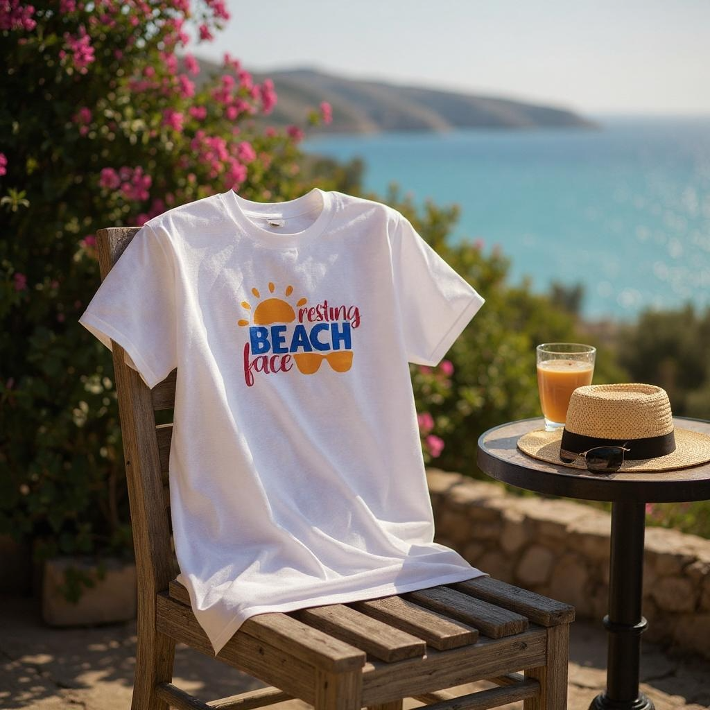 Resting Beach Face T-Shirt
