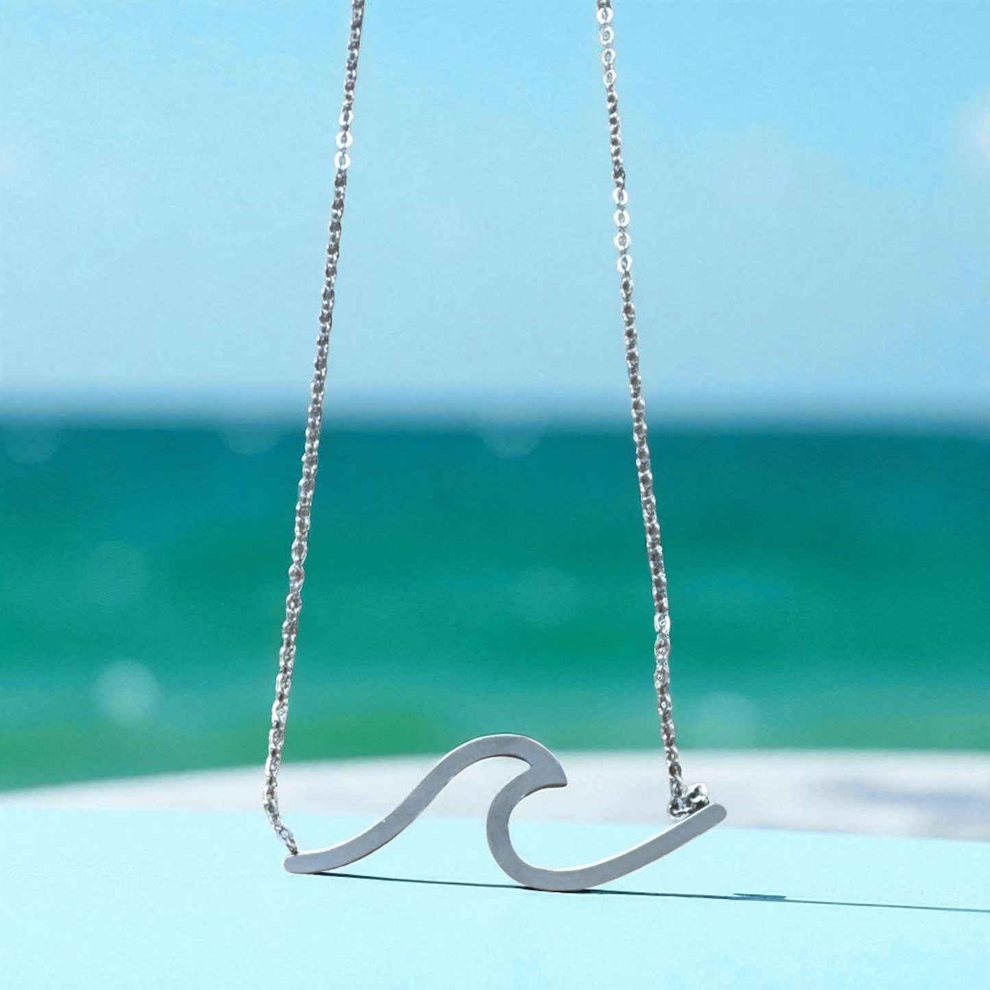SS Wave Necklace / SBB0143