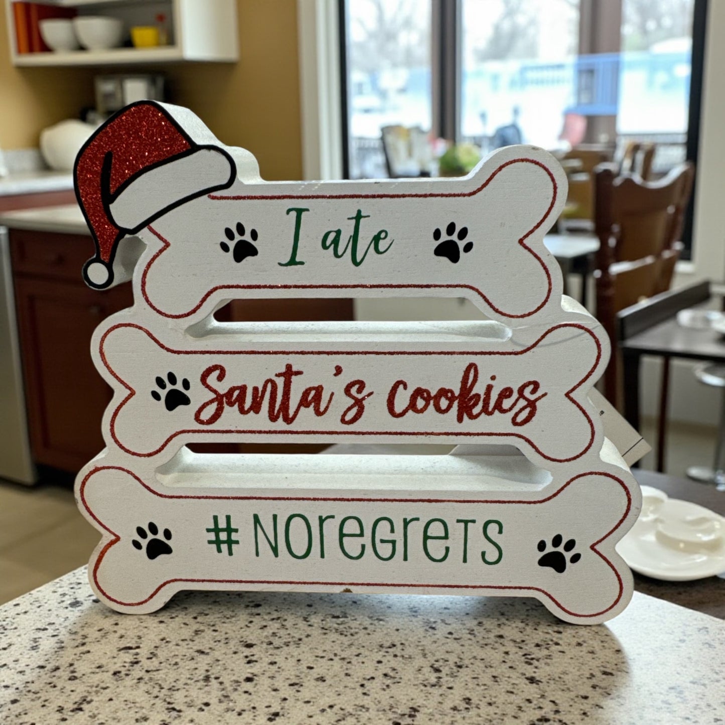Ate Santa's Cookies Sign