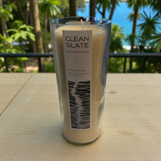 After the Last Sip - Recycled Liquor Bottle Candles