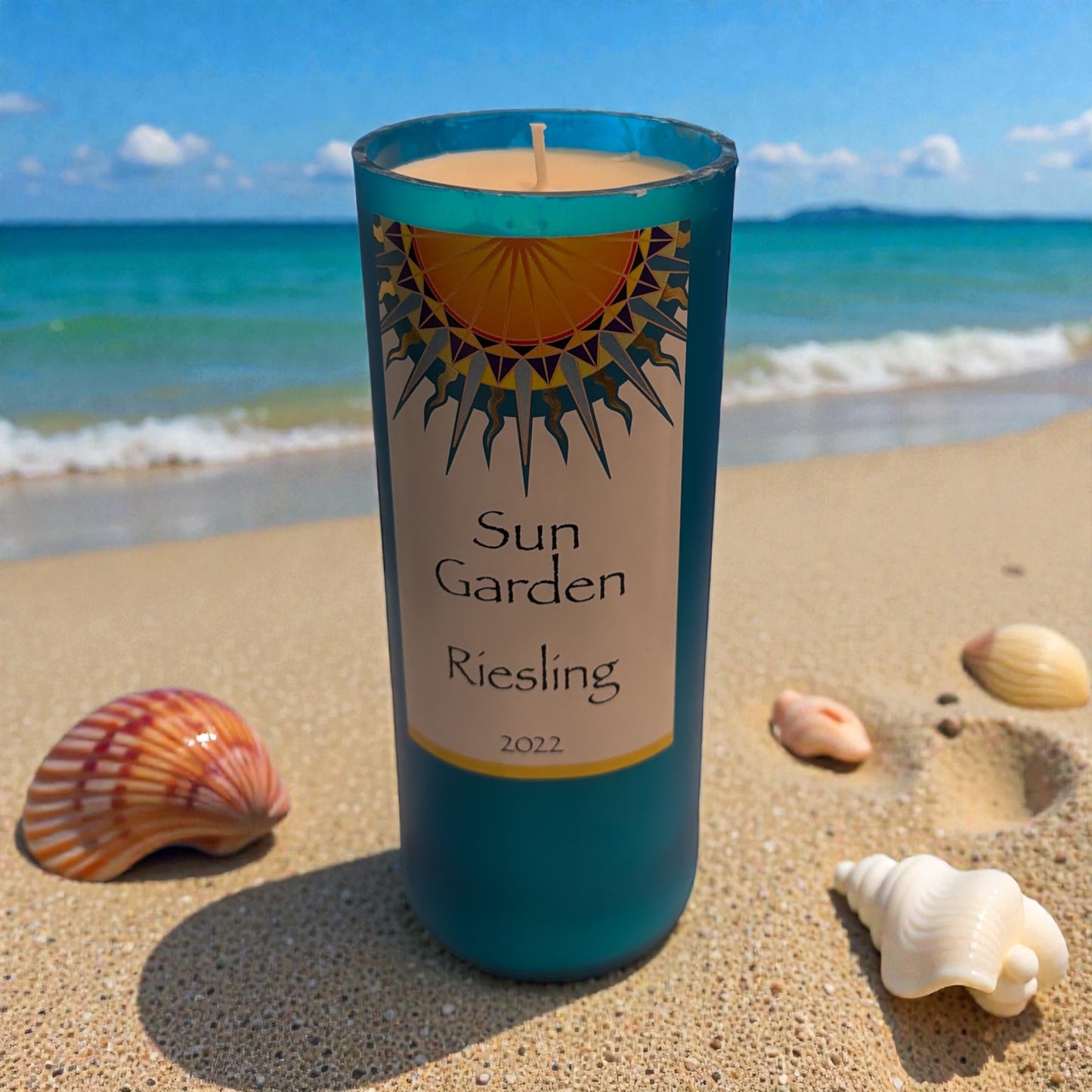 After the Last Sip - Recycled Liquor Bottle Candles