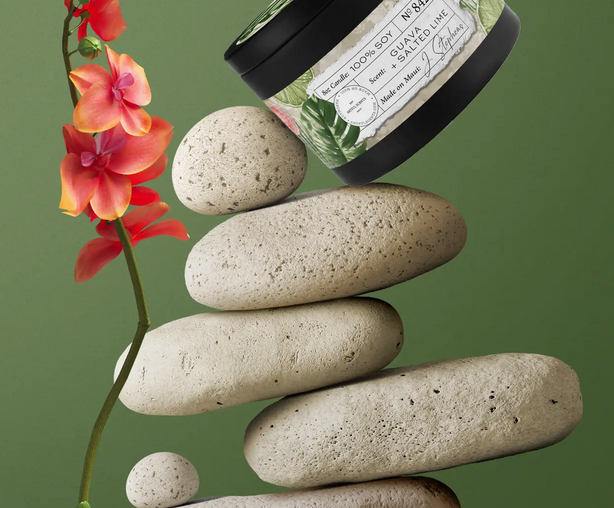 No. 842 - Guava + Salted Lime * Oz 100% Soy Candle