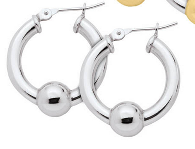Cape Cod - CC 20MM SS Hoop Earrings - SE5405 *