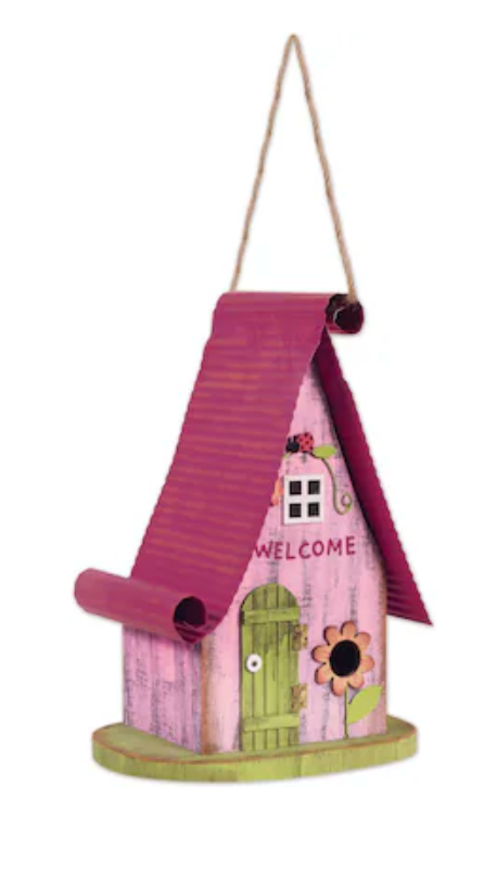 SVD - Pink Birdhouse