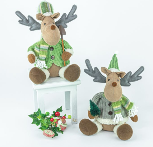 Winter Sage Moose Sitter- 14224 - DEAL of the WEEK