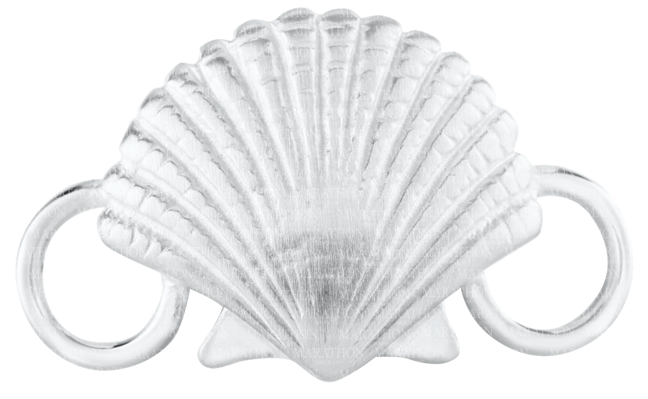 Conv Coll - SS Scallop Shell Clasp - SB5631 *