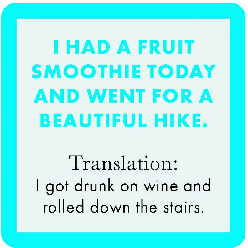 COASTER: Fruit Smoothie