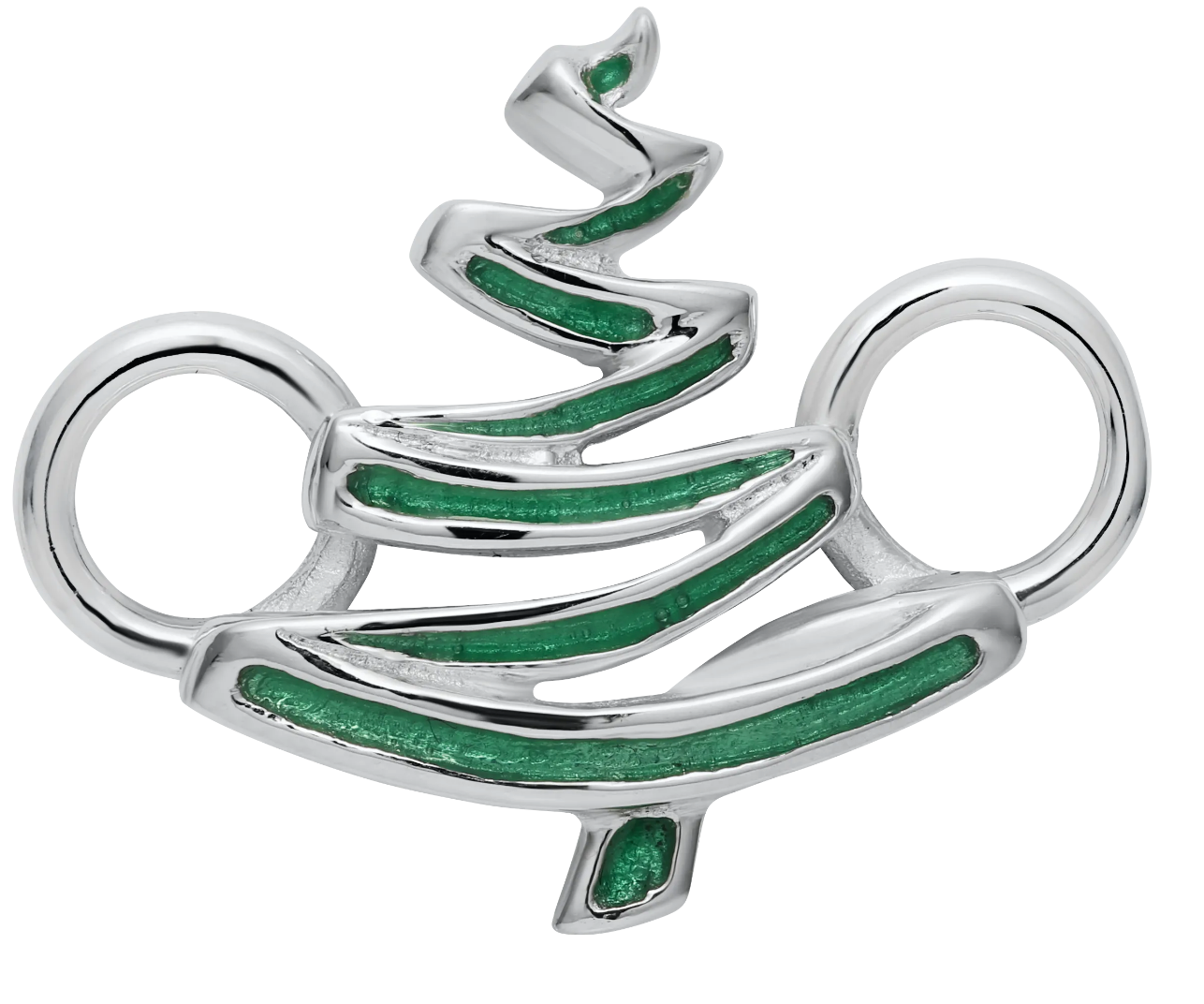 Conv Coll - SS Christmas Tree Clasp - SB5816 *