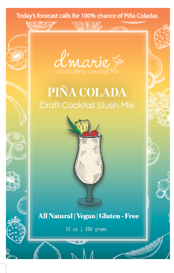 D'Marie Craft Cocktail Slush Mixes