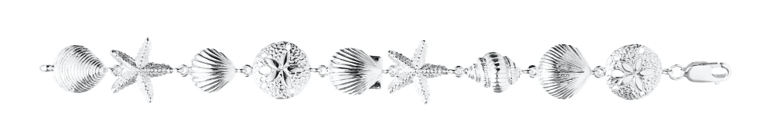 Evening Tide - SS SEALIFE BRACELET - 7.0" - ENB3019