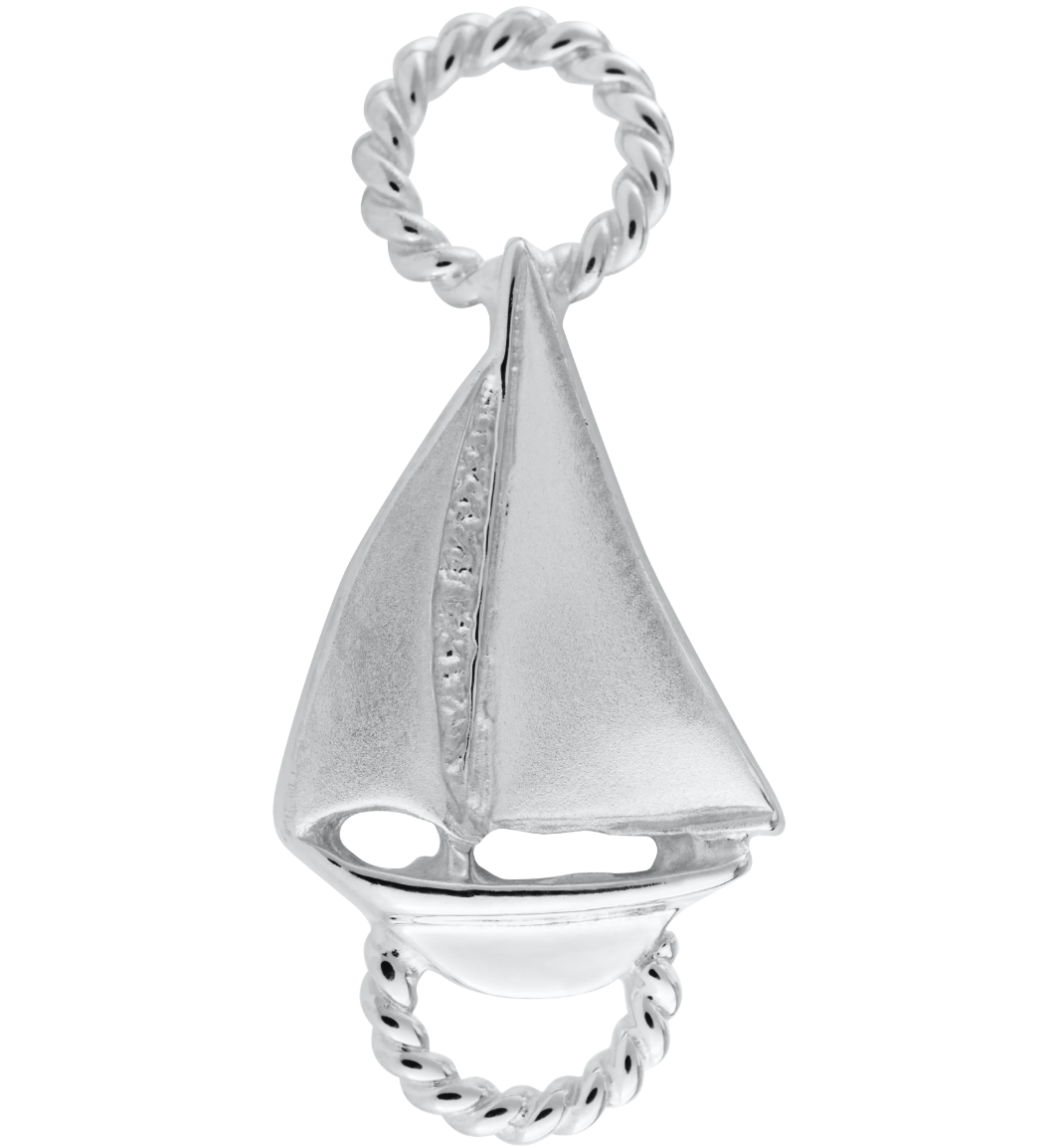 Conv Coll - SS PETITE SAILBOAT CLASP - SB5433 *