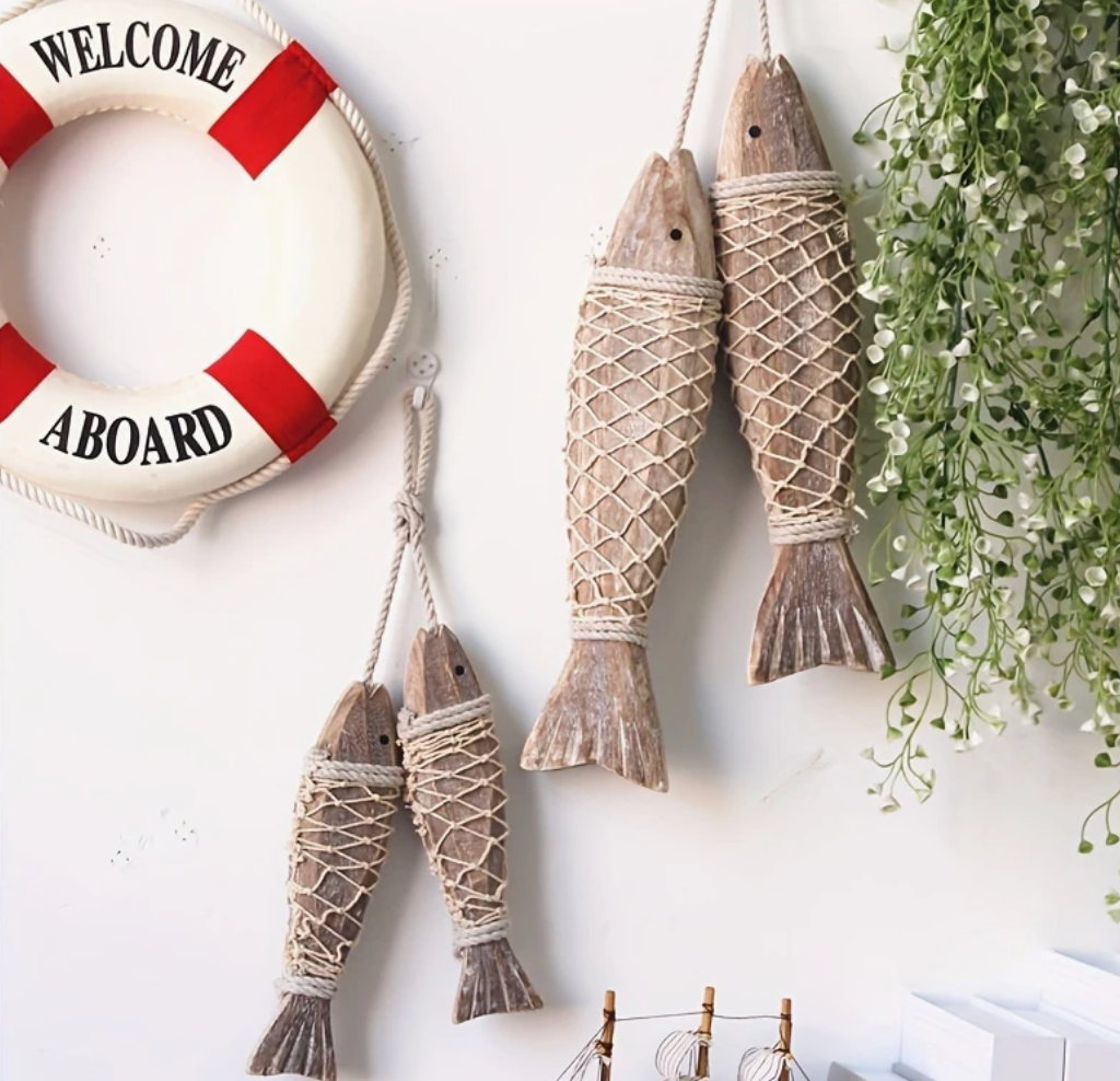 Rustic Wooden Fish