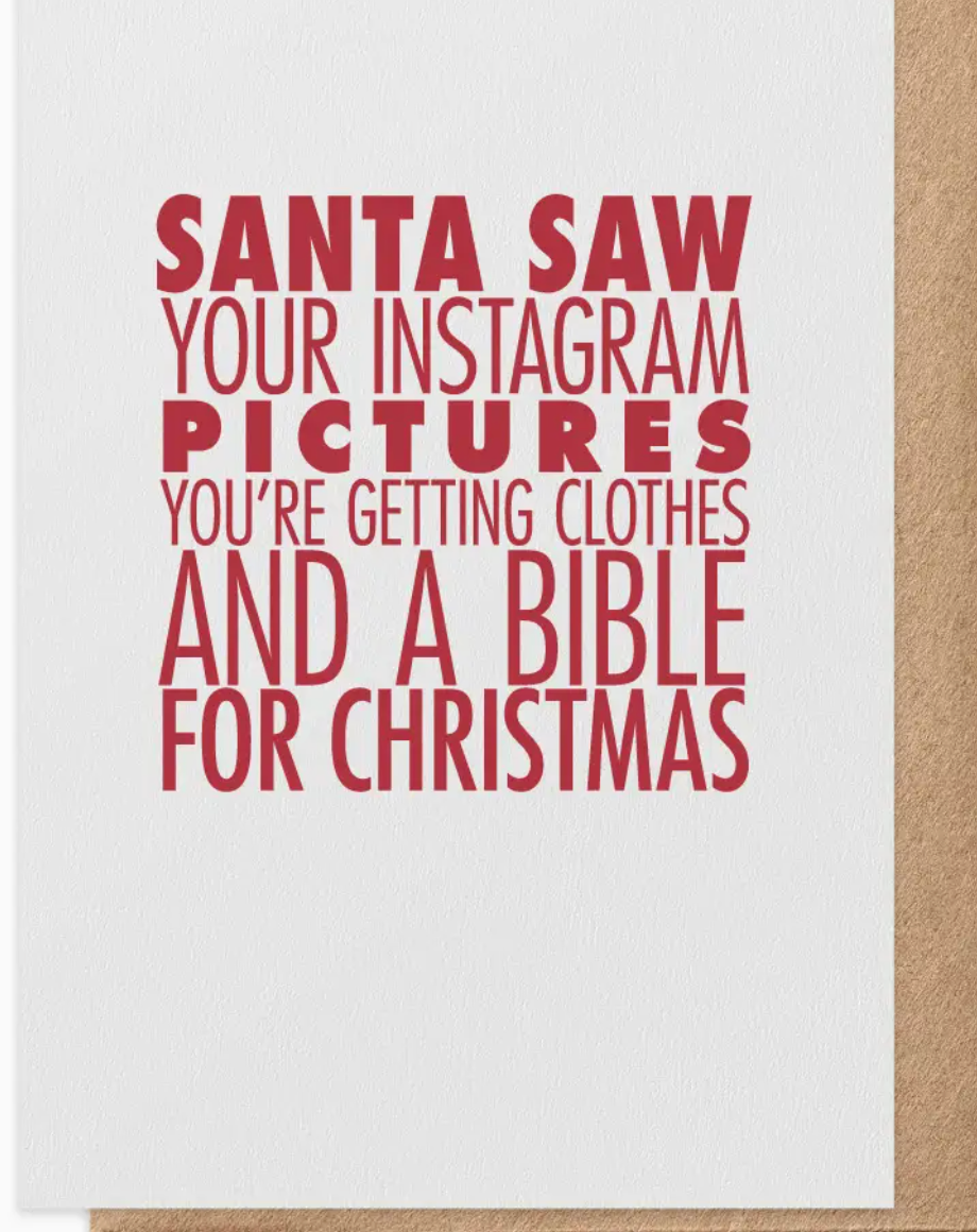 Instagram- Greeting Card