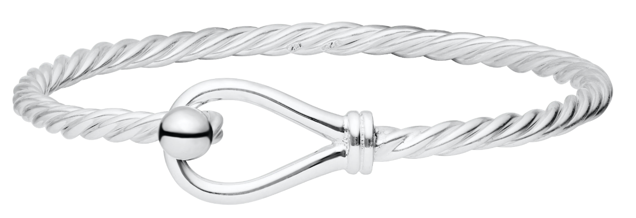 Evening Tide - SS LOOP BRACELET-TWIST WIRE - ENB3033P