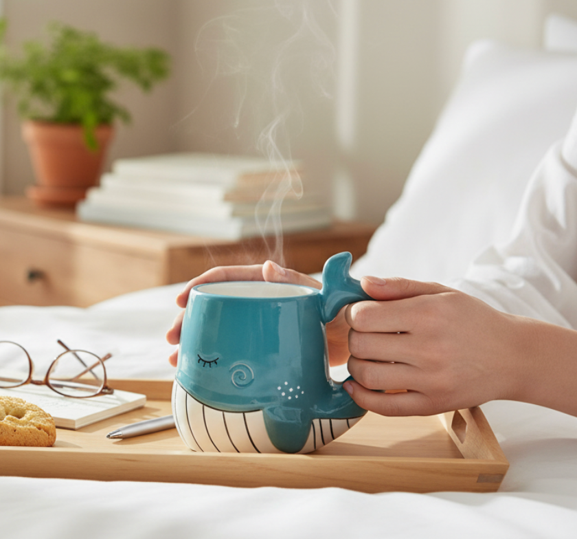 Whimsical Whale Mug