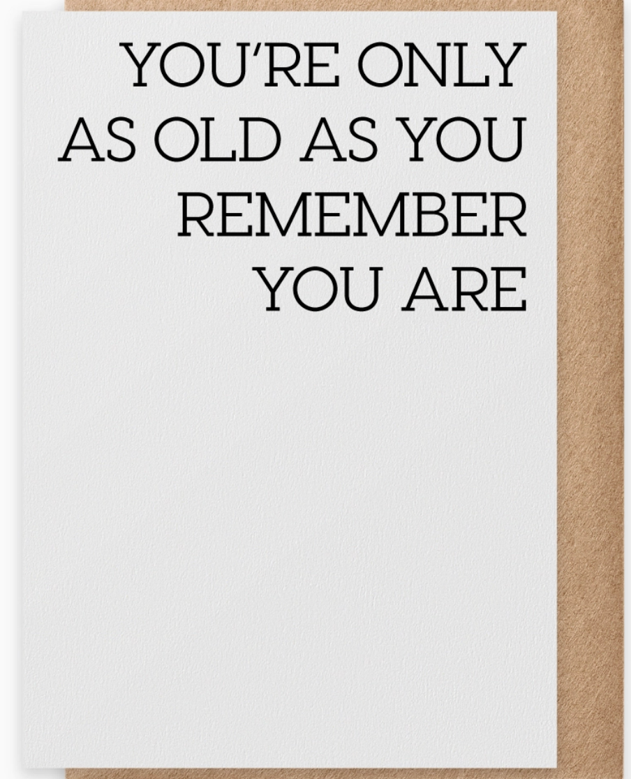 Remember - Greeting Card