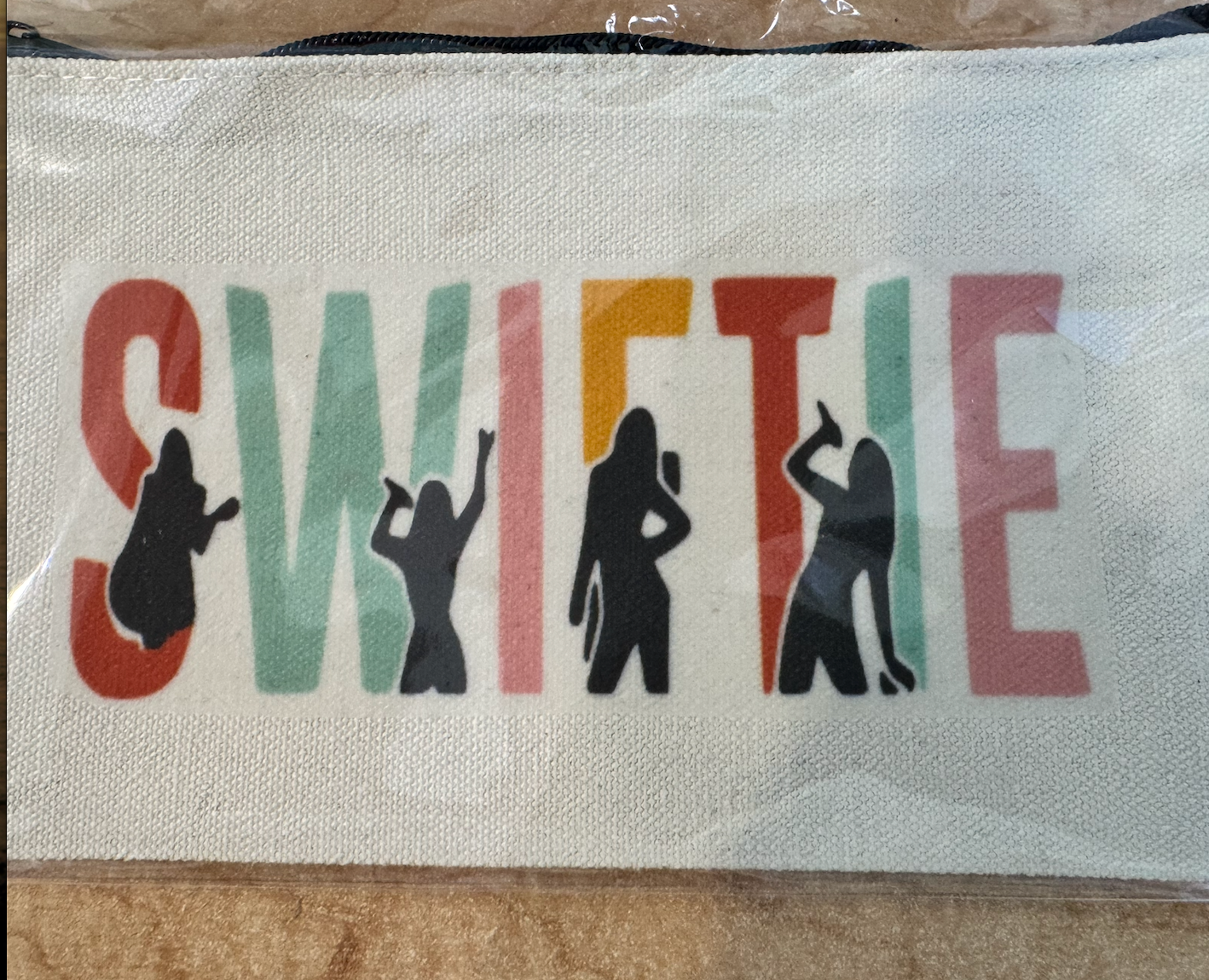 **Sarcastic Zipper Cosmetic Bags** - Sm.