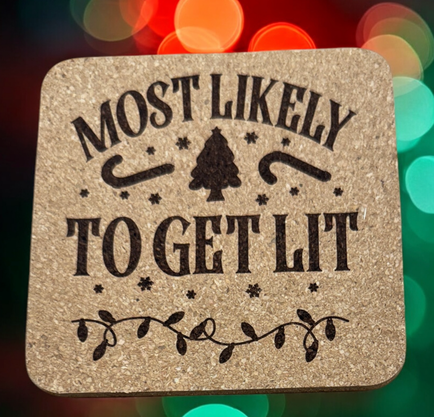 Most Likely To.......Cork Coasters