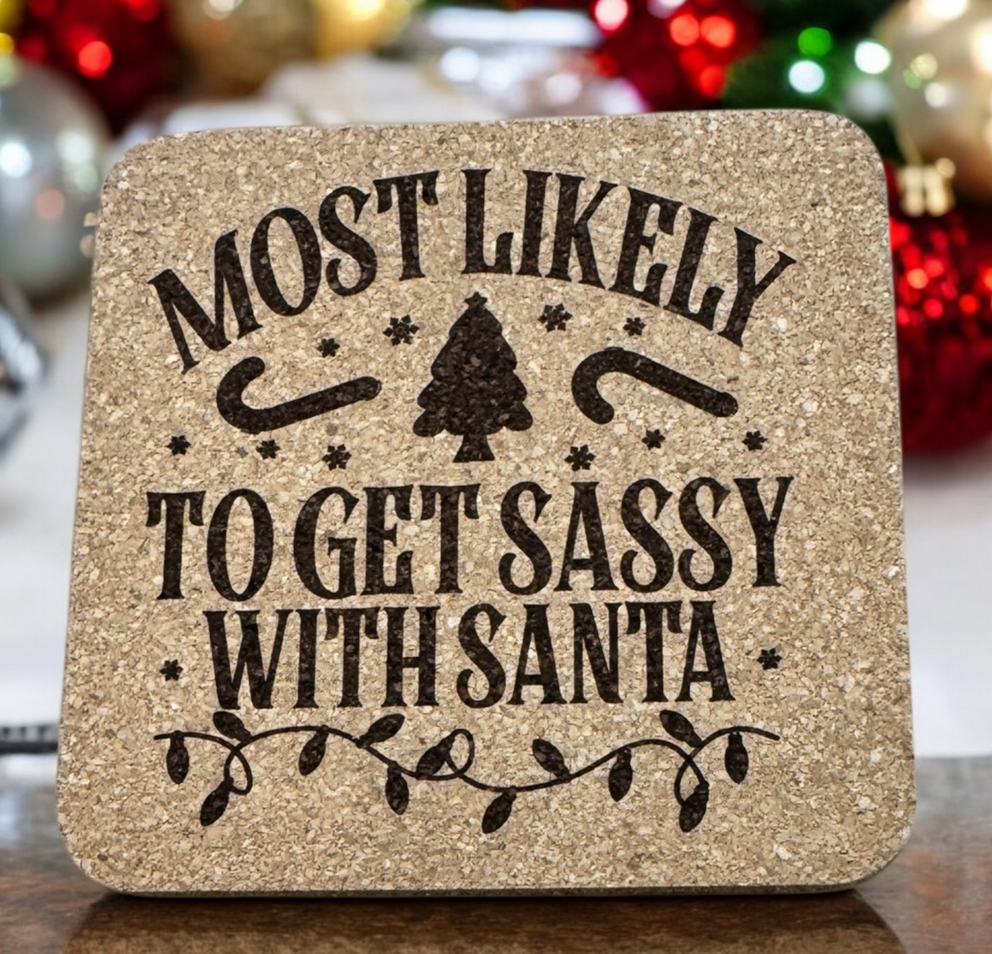 Most Likely To.......Cork Coasters