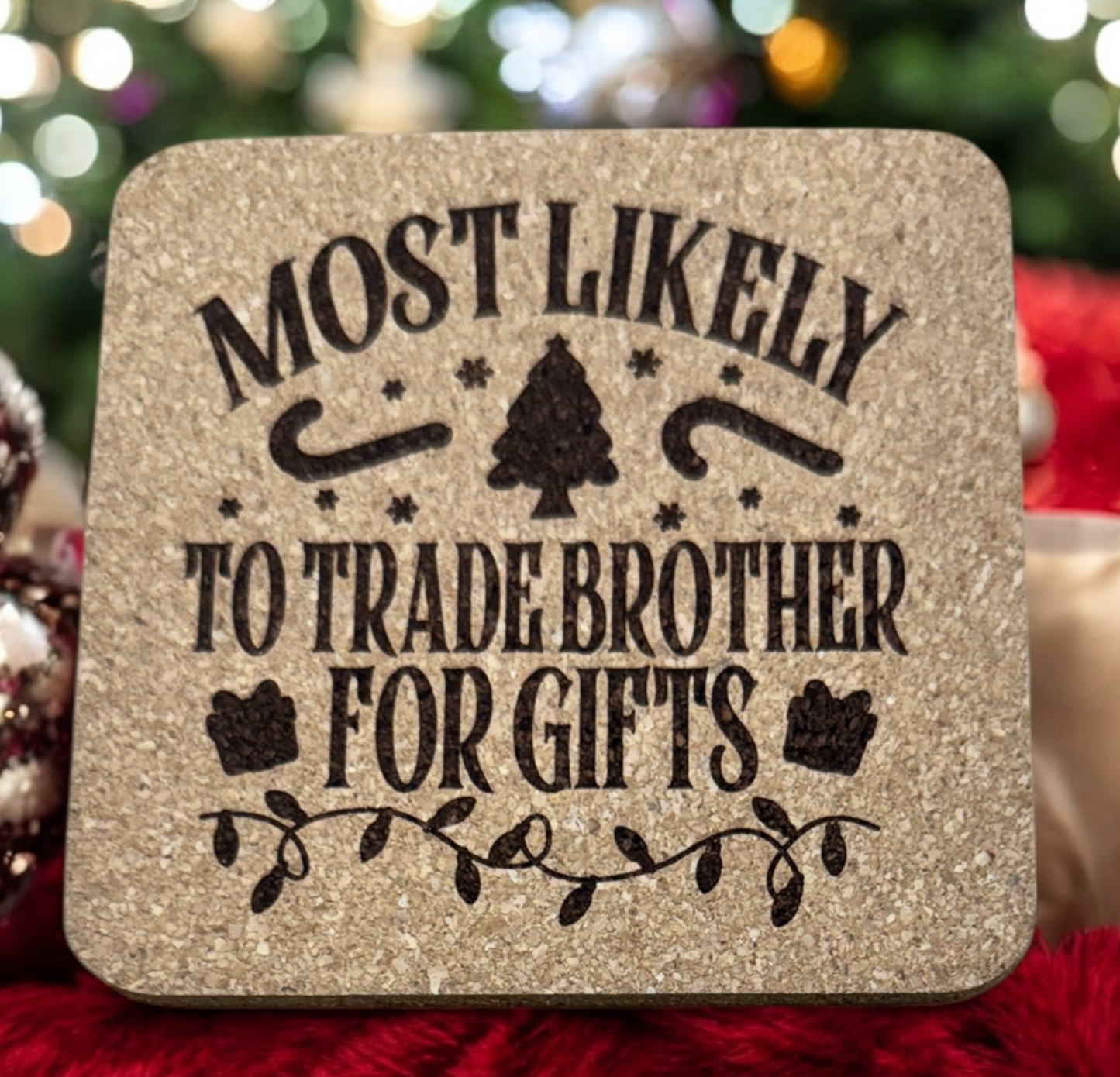 Most Likely To.......Cork Coasters