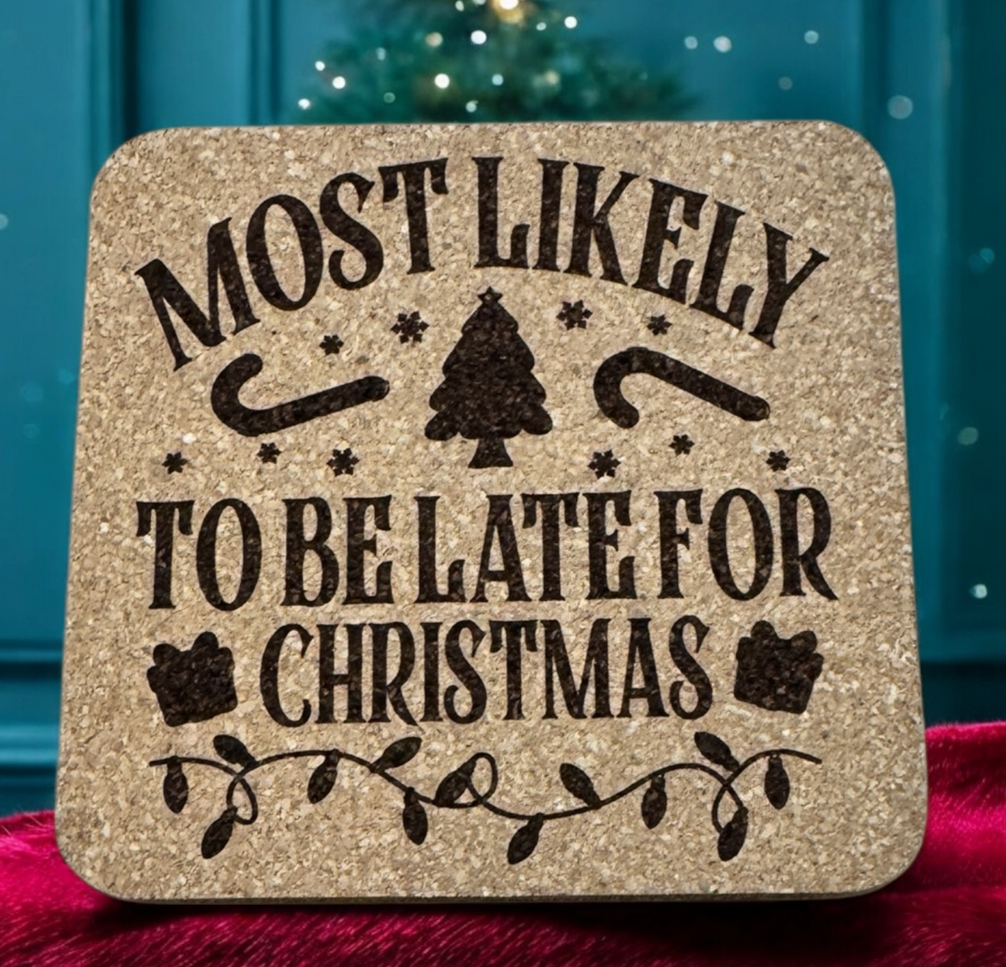 Most Likely To.......Cork Coasters