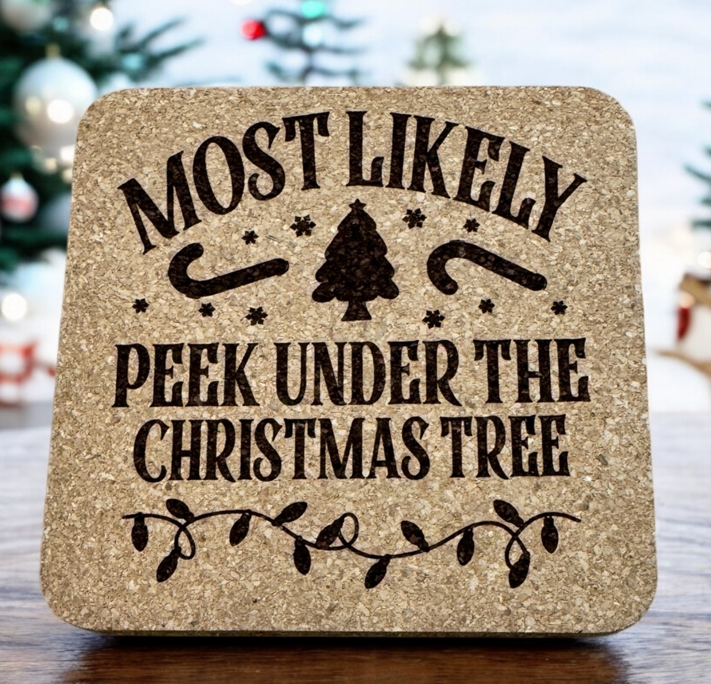 Most Likely To.......Cork Coasters