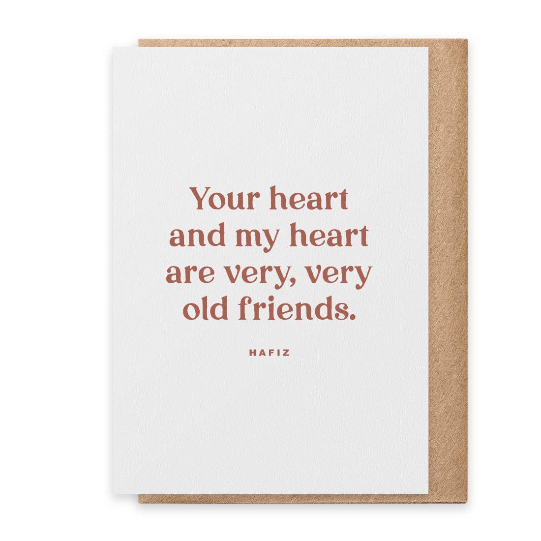 Old Friends / Hafiz - Greeting Card