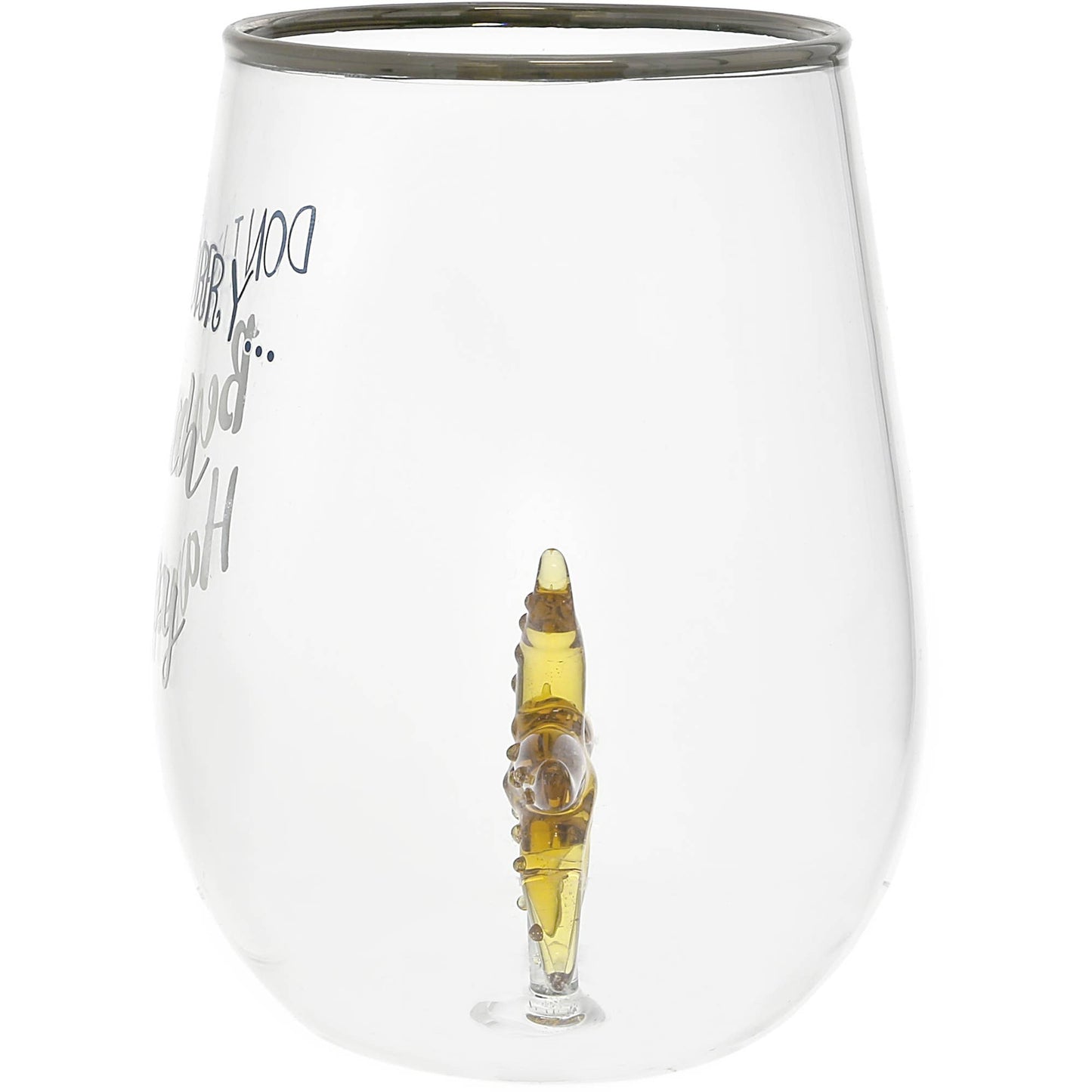 Beach Happy - Starfish - 19 oz. Stemless Wine Glass