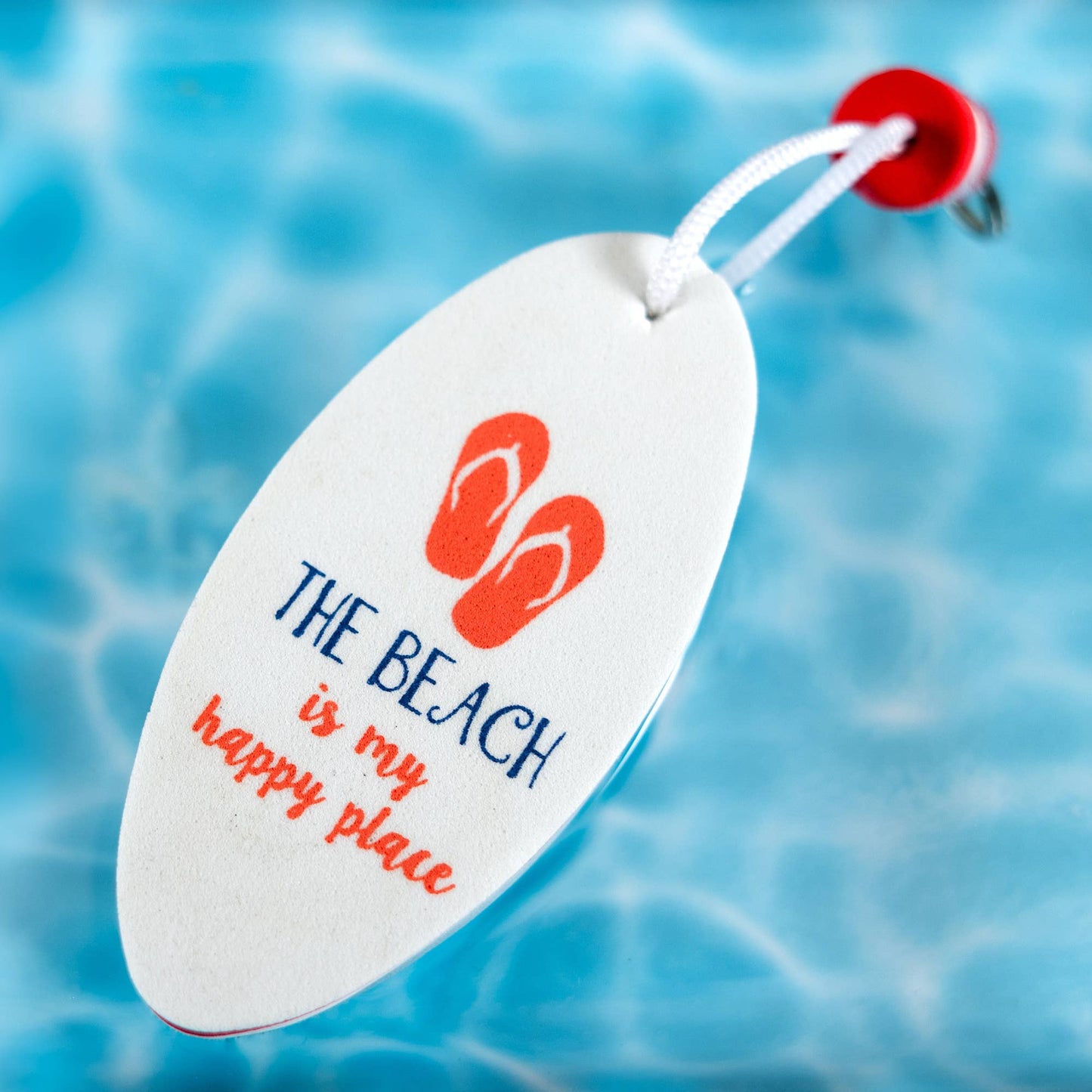 Beach - Floating Key Chain