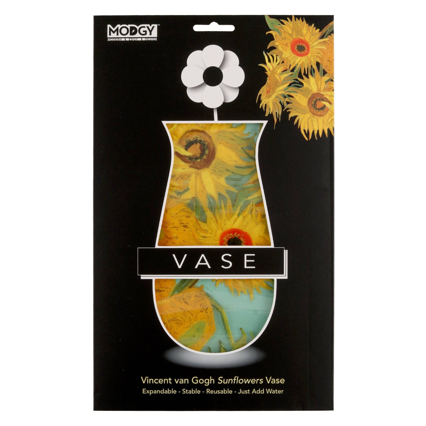 Expandable Vase - Van Gogh Sunflowers