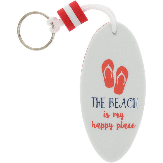 Beach - Floating Key Chain