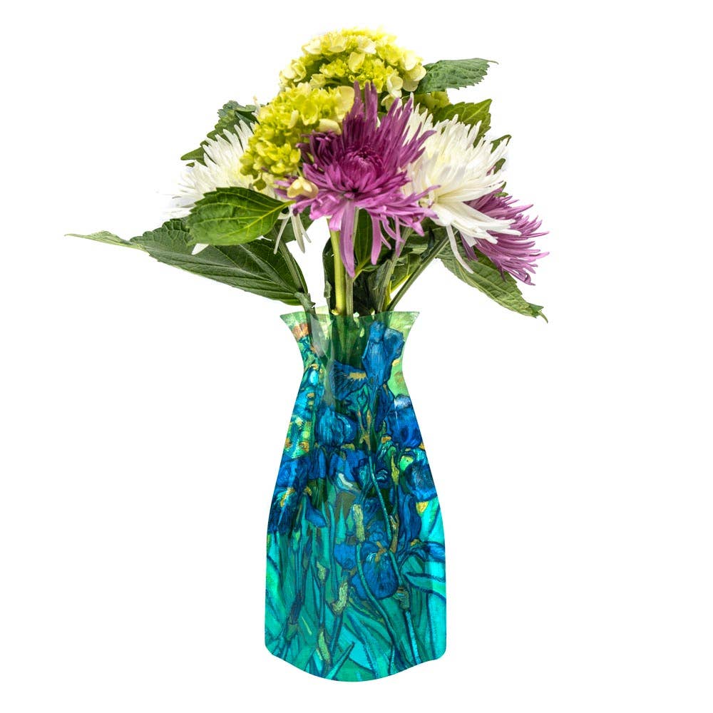Expandable Vase - Van Gogh Irises