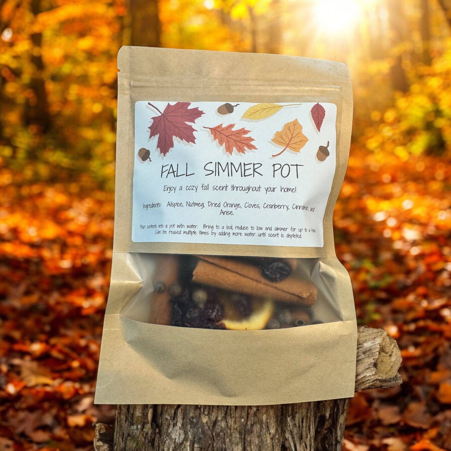 Fall Pot Potpourri Simmer Pack