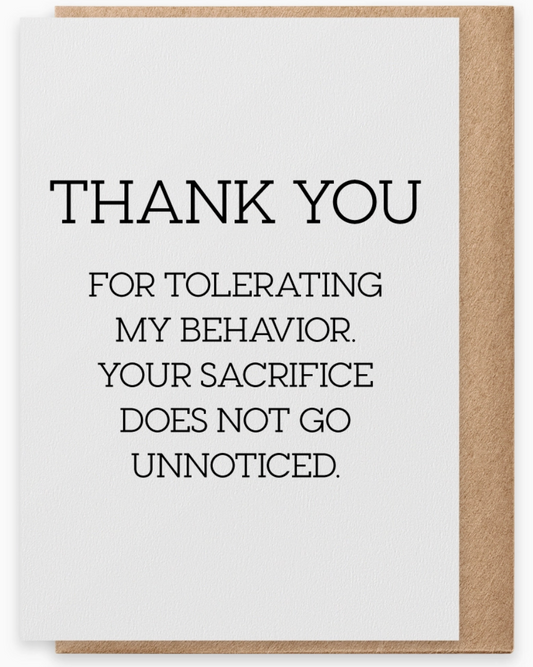 Thank you - Greeting Card