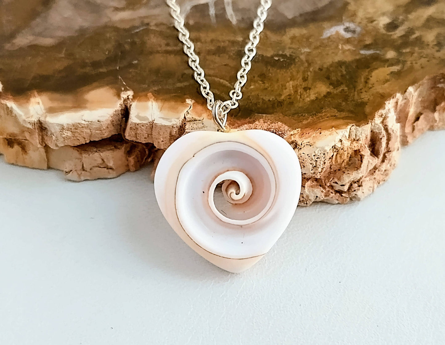 Shell Heart Necklace