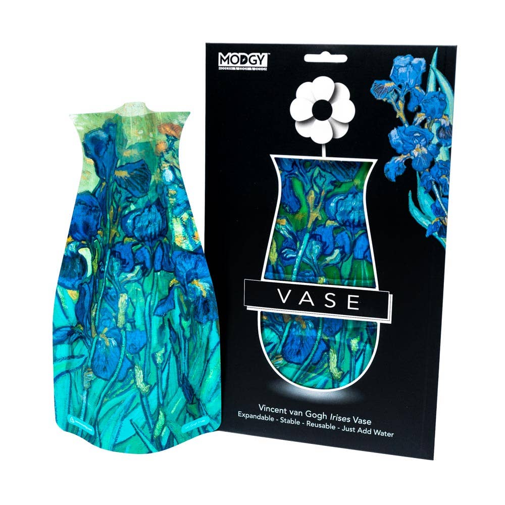 Expandable Vase - Van Gogh Irises