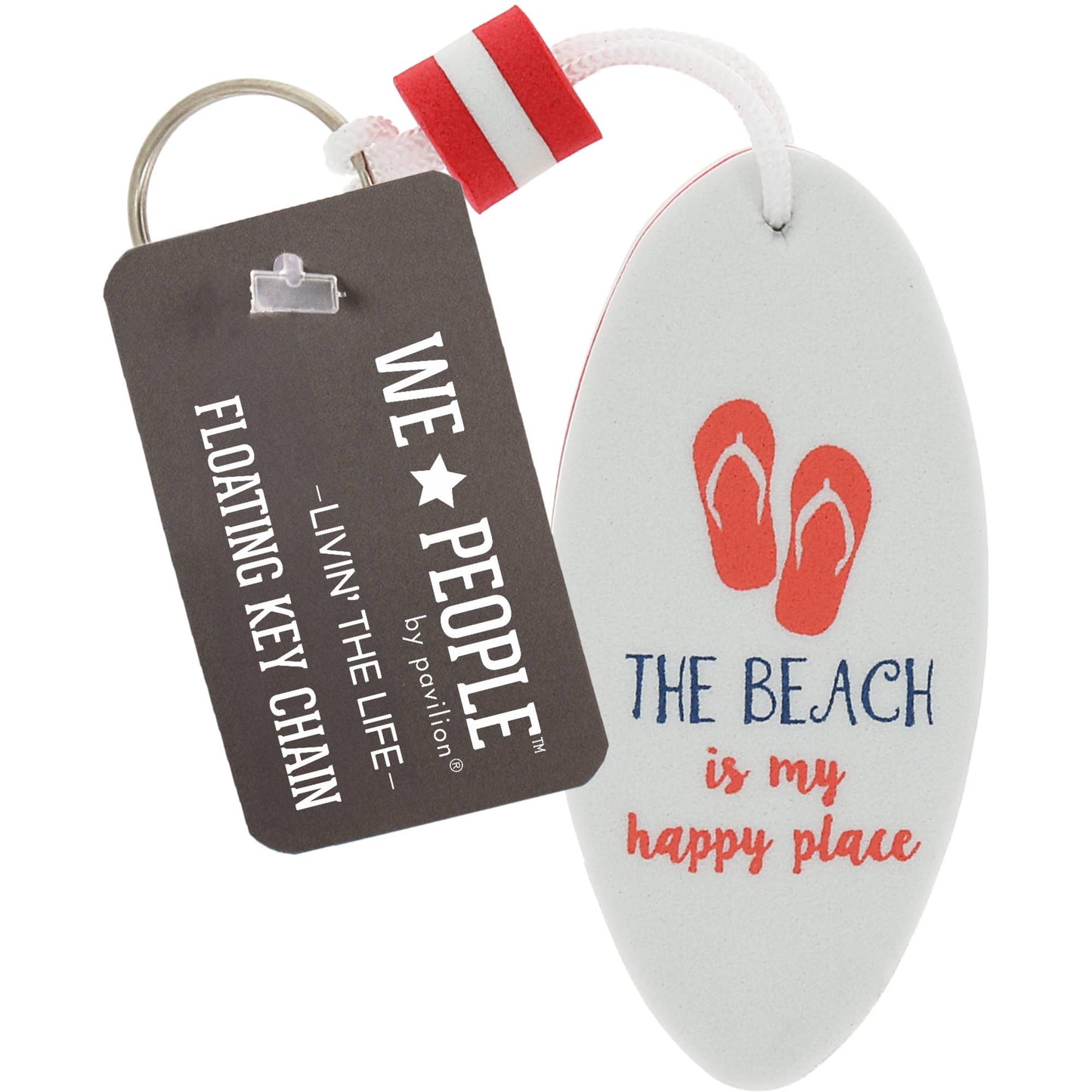 Beach - Floating Key Chain