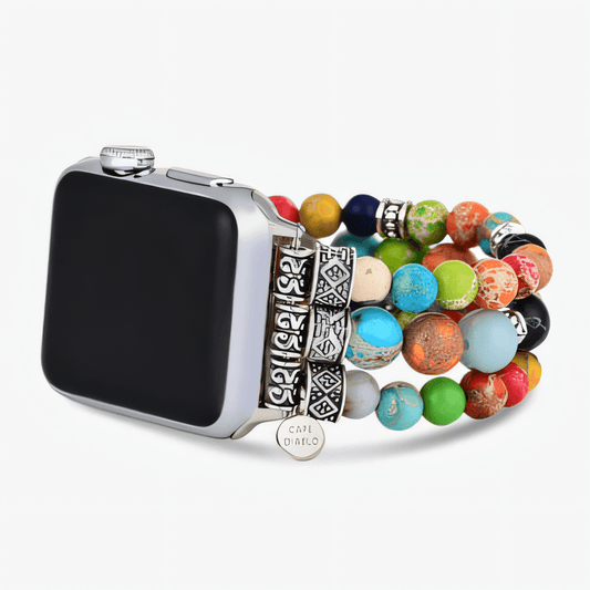 Vibrant Chakra Stretch Apple Watch Strap