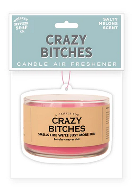 Crazy Bitches Candle Air Freshener