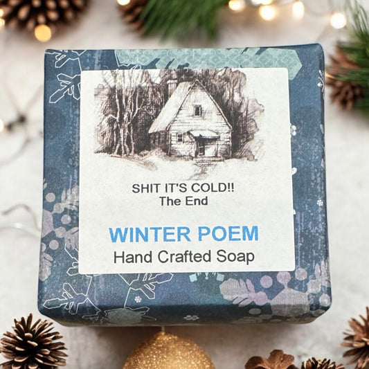 Winter Poem Hand Crafted Soap